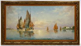 Franz Ambrasath German 1889 1974 Oil on Canvas