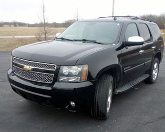 2008 Chevrolet Tahoe LTZ Multi Purpose Vehicle, 4WD, V8, Flexfuel, 5.3L, 182,297 Miles, Third Row Seating, VIN # 1GNFK13068J182337