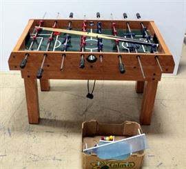 Harvard Multi-Game Table Foosball, Air Hockey, Pool 53"L x 32"H x 28.5"W