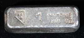 1 Troy Oz Silver 999 Fine With Stamp Of State Of Nevada Marked NCM