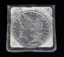 1882 O Morgan Silver Dollar Mint State