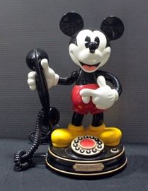 Telemania Mickey Mouse 1 Animated Telephone
