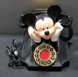 Telemania Mickey Mouse Desk Phone