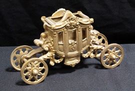 Iron Art Cast-Iron Cinderella Carriage JM239