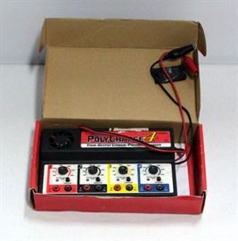 Electify PolyCharge4 Four-Output Lithium-Polymer Charger In Original Box