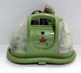 Bissell Little Green Portable Upholstery Cleaner Model 1400-1, Powers On