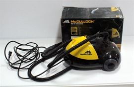 McCulloch Multi-Use Steam Canister Model MC1275, In Original Box, Powers On