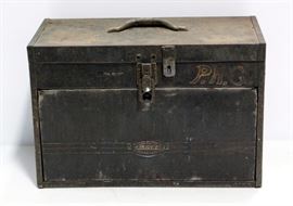 Vintage Craftsman Tool Box, 3 Drawers With Contents