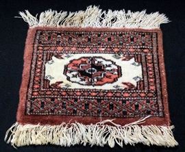 Salesman Sample Persian Rug 11" x 13.5"
