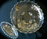 Glass, punch bowls, stemware