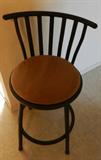 5 counter height bar stools, great condition
