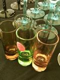 Vintage glass stemware ~ huge sets!