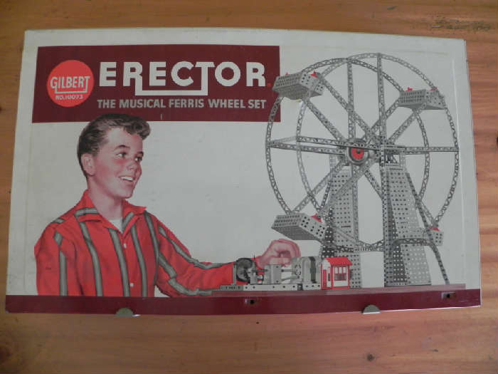 vintage erector set ferris wheel