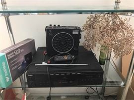 CD Player, Shelf Kit, Radio