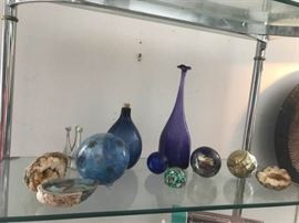 Glass, Shells, Rocks
