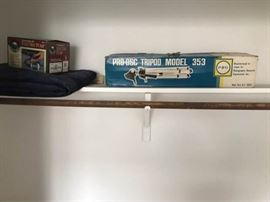 Intex Full Air Bed, Electric Pump, Tripod