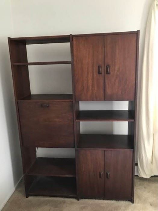 MidCentury Wood Cabinet