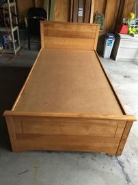 Twin size bed with 3 drawers. $100