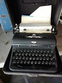 Royal typewriter