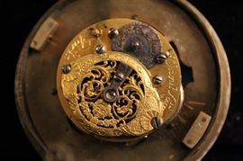 French 1750's Clock / Watch Movement by Thiout L'aine