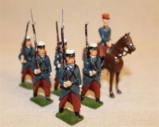 Vintage Britains Ltd.  French Foreign Legion Lead Soldiers
