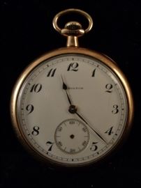 Vintage Hamilton 910 Pocket Watch