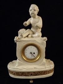 1750's French Thiout L'aine Clock Movement in Mid 19th C. Case