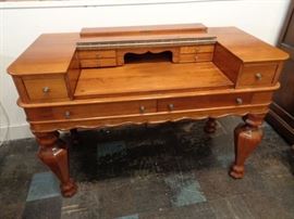 Antique Mahogany Spinet Desk