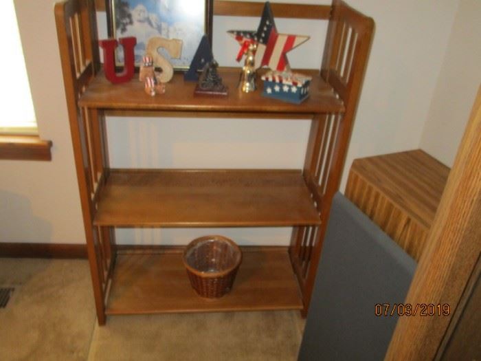 folding book shelf