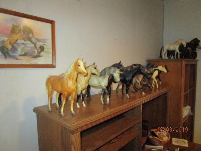 Breyer Molding and Breyer-Reeves vintage horses
