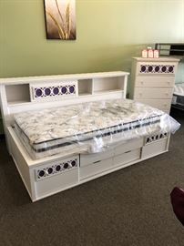 Daybed, Mattress, & Dresser