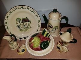 PoppyTrail Dinnerware by Metlox