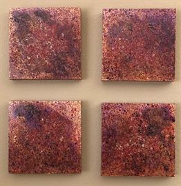 "Autumn Stone" Set/4 by Rick Hoath