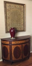 Ethan Allen Demilune Buffet Nico Large Vase