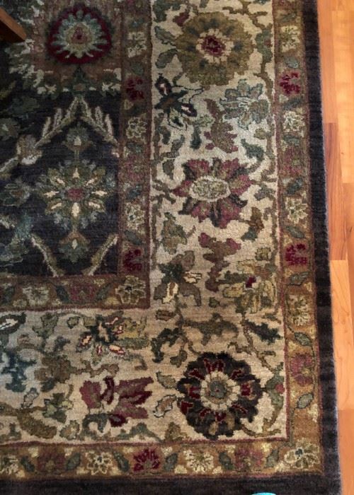 Agra Brown/Gold Area Rug 8'6" x 11'     