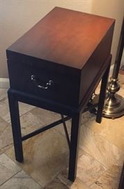 Storage on Metal Base