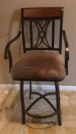 Swivel Bar Stool ()set/4) and Matching Desk Chair