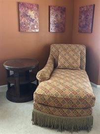 "Impending Serenity 1, 2 & 3" Triptych Acrylic & Gesso Abstract galaxy-like by Rick Hoath Library Table
Monaco LAF Chaise