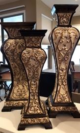 Set/3 Candle Holders