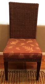 2 Woven Side Chairs                               