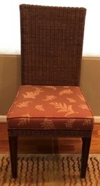 2 Woven Side Chairs