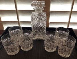 Decanter and Matching Glasses