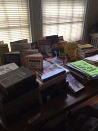Lots of magic books