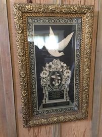 Victorian mourning plaque