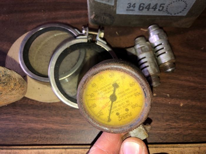 Antique Ford gauge
