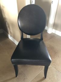 LEATHER DINING CHAIRS