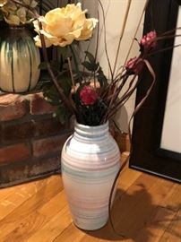  Pastel Vase with Arrangement