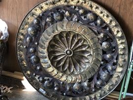 Large Brass Wall Decor