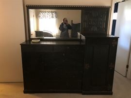 c. 1890's  Oak Dresser