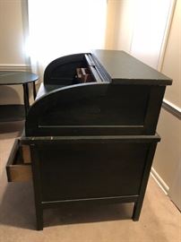 Side of Roll Top Desk